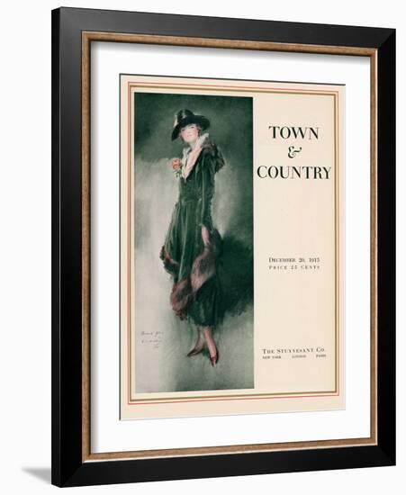 Town & Country, December 20th, 1915-null-Framed Art Print