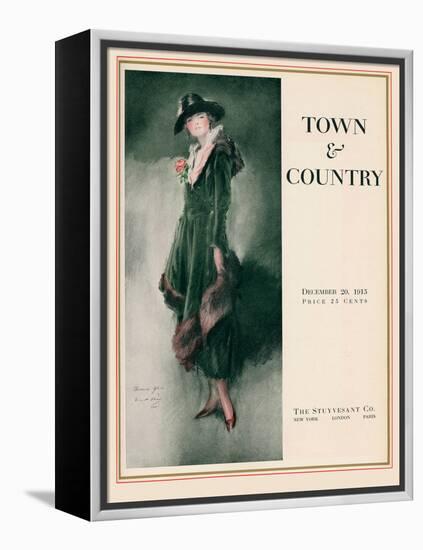 Town & Country, December 20th, 1915-null-Framed Stretched Canvas