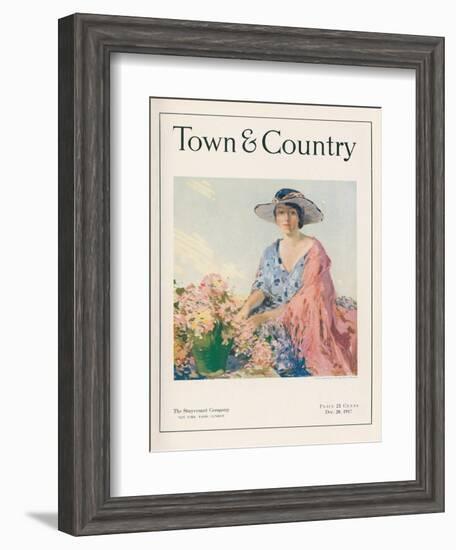 Town & Country, December 20th, 1917-null-Framed Art Print