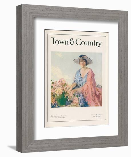 Town & Country, December 20th, 1917-null-Framed Art Print