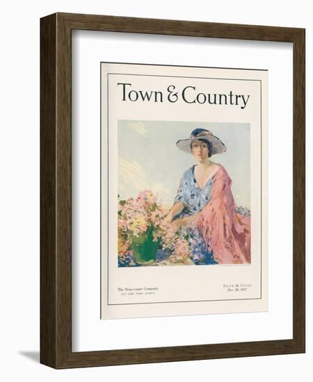 Town & Country, December 20th, 1917-null-Framed Art Print