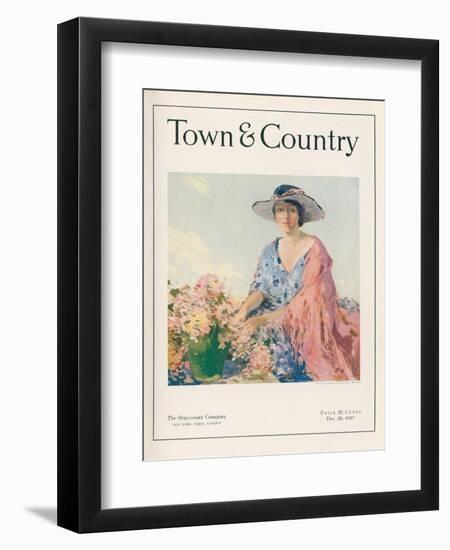 Town & Country, December 20th, 1917-null-Framed Art Print