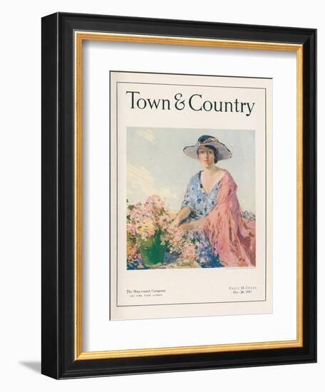 Town & Country, December 20th, 1917-null-Framed Art Print