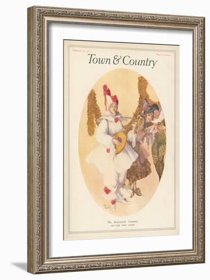 Town & Country, February 10th, 1915-null-Framed Art Print