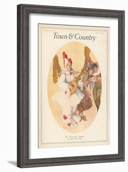 Town & Country, February 10th, 1915-null-Framed Art Print