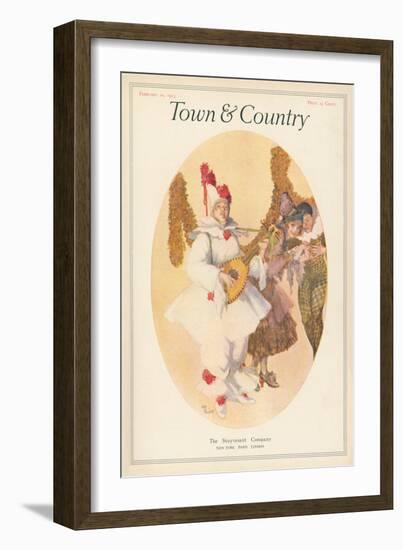 Town & Country, February 10th, 1915-null-Framed Art Print