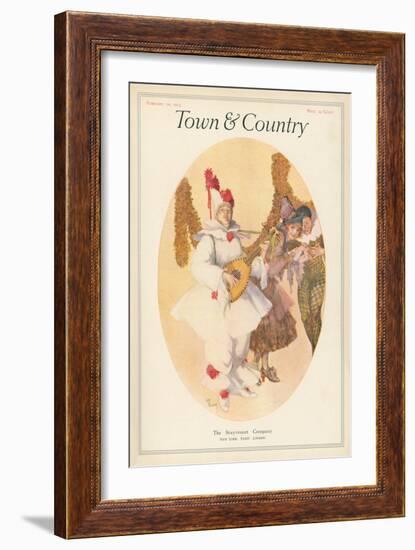 Town & Country, February 10th, 1915-null-Framed Art Print