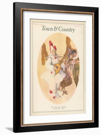 Town & Country, February 10th, 1915-null-Framed Art Print