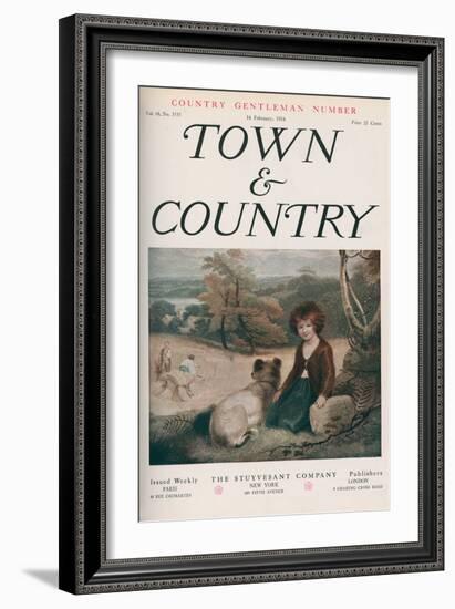 Town & Country, February 14th, 1914-null-Framed Art Print