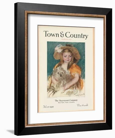 Town & Country, February 15th, 1923-null-Framed Art Print