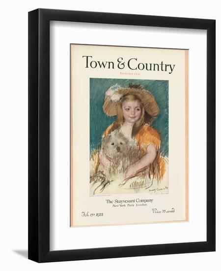 Town & Country, February 15th, 1923-null-Framed Art Print