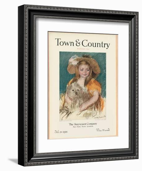 Town & Country, February 15th, 1923-null-Framed Art Print