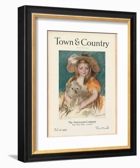 Town & Country, February 15th, 1923-null-Framed Art Print