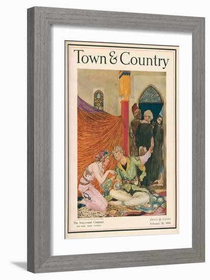 Town & Country, February 20th, 1916-null-Framed Art Print