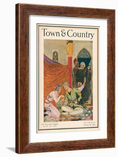 Town & Country, February 20th, 1916-null-Framed Art Print