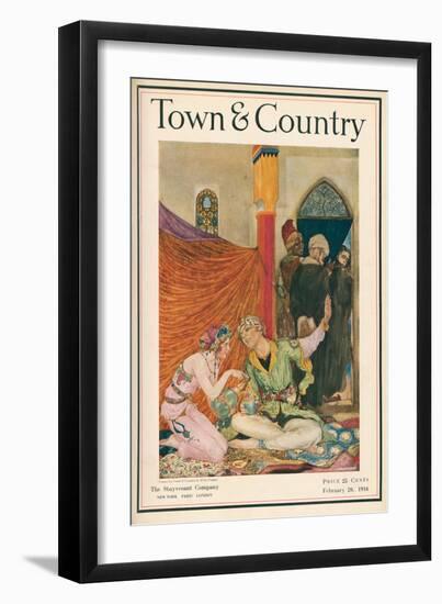 Town & Country, February 20th, 1916-null-Framed Art Print