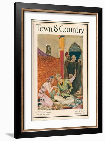 Town & Country, February 20th, 1916-null-Framed Art Print