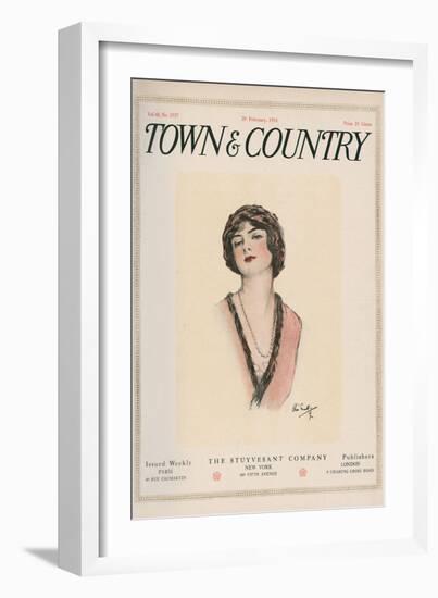Town & Country, February 28th, 1914-null-Framed Art Print