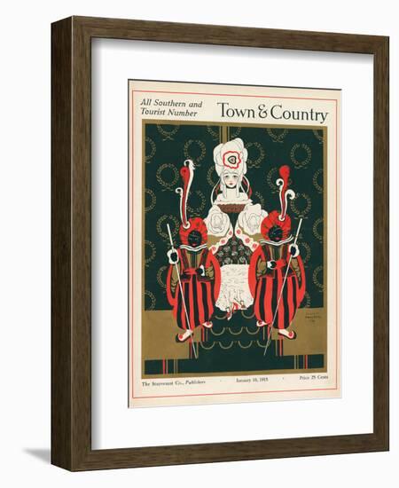 Town & Country, January 10th, 1915-null-Framed Art Print