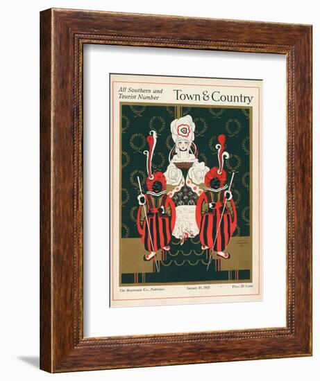 Town & Country, January 10th, 1915-null-Framed Art Print