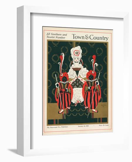 Town & Country, January 10th, 1915-null-Framed Art Print