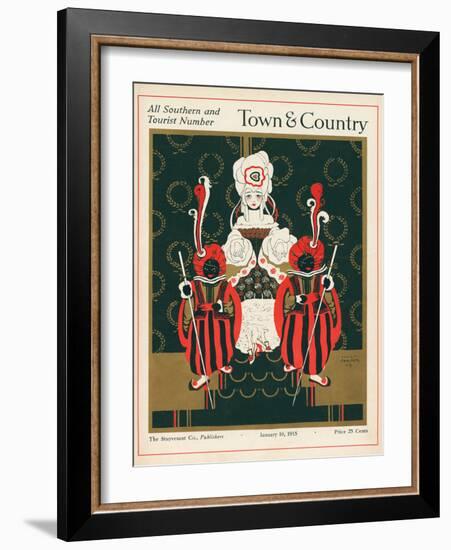 Town & Country, January 10th, 1915-null-Framed Art Print