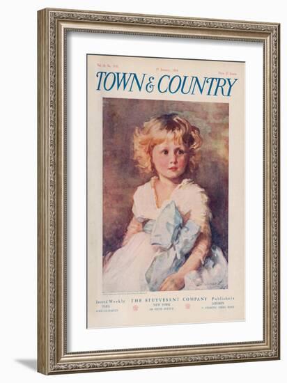 Town & Country, January 17th, 1914-null-Framed Art Print