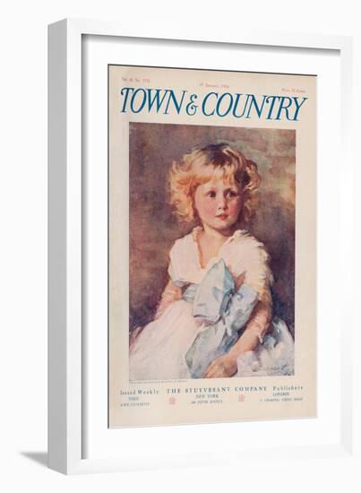 Town & Country, January 17th, 1914--Framed Art Print