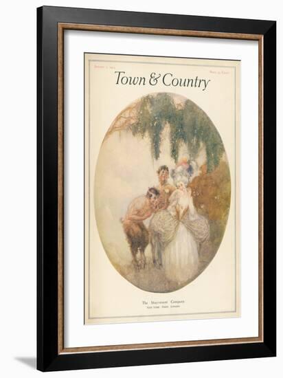 Town & Country, January 1st, 1915-null-Framed Art Print