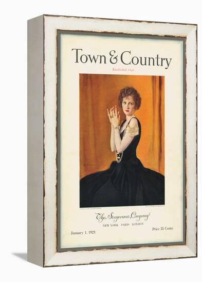 Town & Country, January 1st, 1923-null-Framed Stretched Canvas