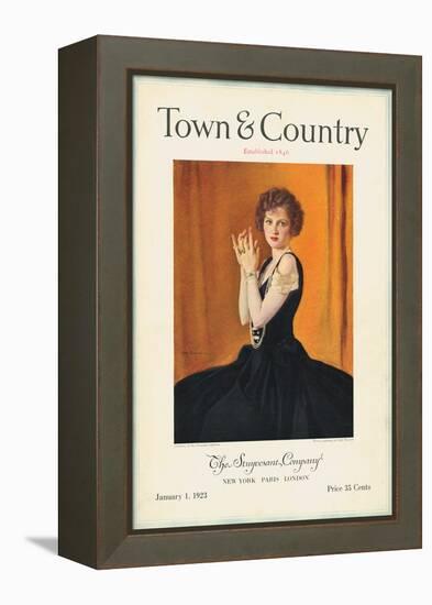 Town & Country, January 1st, 1923-null-Framed Stretched Canvas