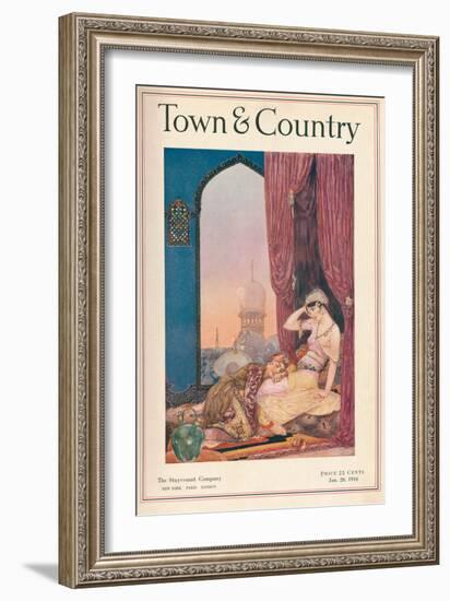 Town & Country, January 20th, 1916-null-Framed Art Print