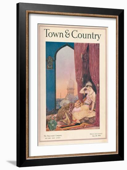 Town & Country, January 20th, 1916-null-Framed Art Print