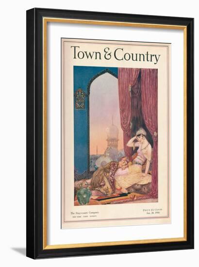 Town & Country, January 20th, 1916-null-Framed Art Print