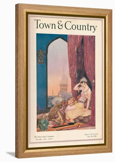 Town & Country, January 20th, 1916-null-Framed Stretched Canvas