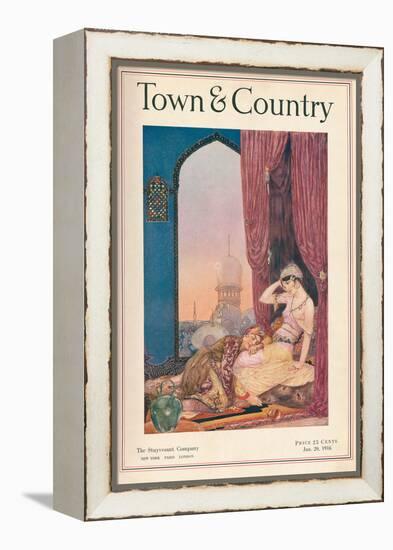 Town & Country, January 20th, 1916-null-Framed Stretched Canvas