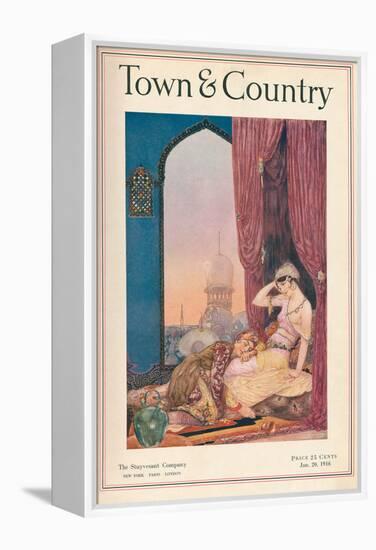 Town & Country, January 20th, 1916-null-Framed Stretched Canvas