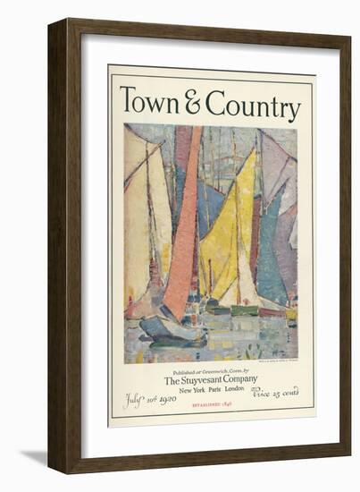 Town & Country, July 10th, 1920-null-Framed Premium Giclee Print