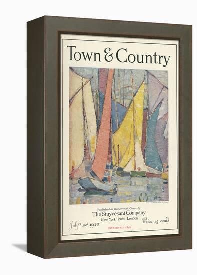 Town & Country, July 10th, 1920-null-Framed Stretched Canvas