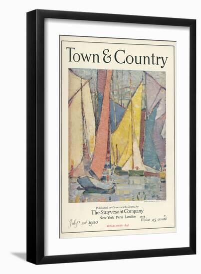 Town & Country, July 10th, 1920-null-Framed Art Print