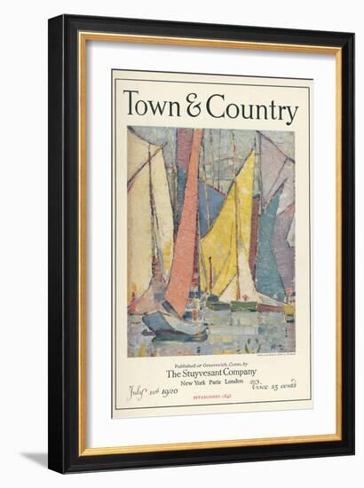 Town & Country, July 10th, 1920-null-Framed Art Print