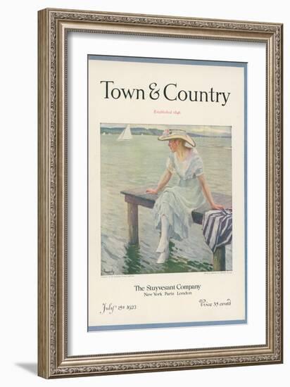 Town & Country, July 15th, 1923-null-Framed Premium Giclee Print