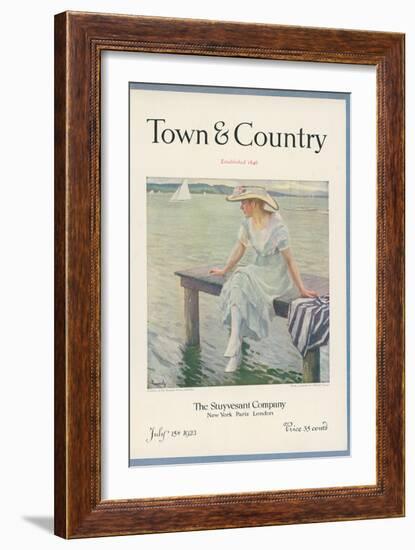 Town & Country, July 15th, 1923-null-Framed Premium Giclee Print