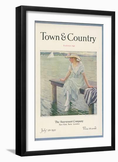 Town & Country, July 15th, 1923-null-Framed Premium Giclee Print