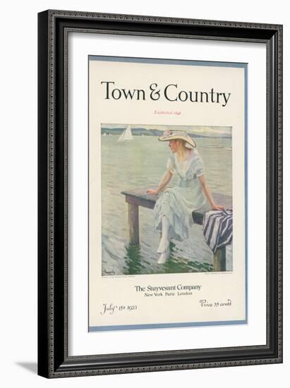 Town & Country, July 15th, 1923-null-Framed Premium Giclee Print