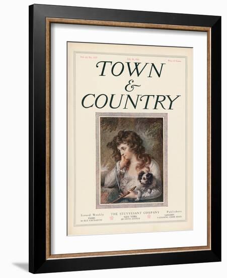 Town & Country, July 18th, 1914-null-Framed Art Print