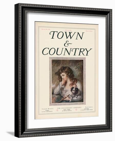 Town & Country, July 18th, 1914-null-Framed Art Print