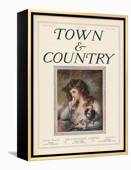 Town & Country, July 18th, 1914-null-Framed Stretched Canvas