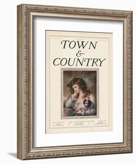 Town & Country, July 18th, 1914-null-Framed Art Print