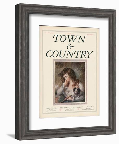 Town & Country, July 18th, 1914-null-Framed Art Print